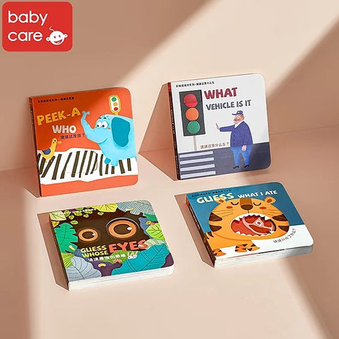 Bc Babycare Peek A Flap Book (4 Sets) | Little Baby.