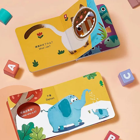 Bc Babycare Peek A Flap Book (4 Sets) | Little Baby.