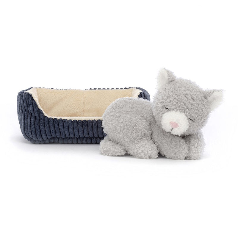 Jellycat Napping Nipper Cat - H10cm-1