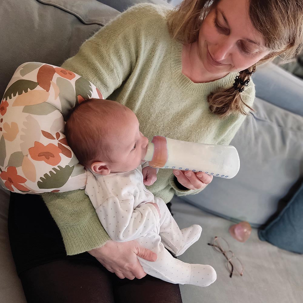 Candide Breastfeeding Armband - Nude & Flower-7