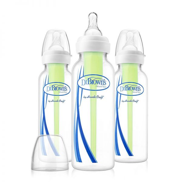 Dr. Brown’s Options+ Narrow-Neck Baby Bottle (Assorted Designs)