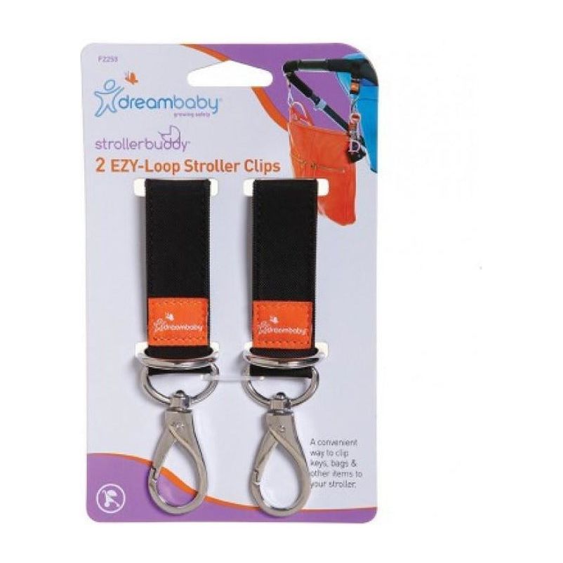 Dreambaby Ezy-Loop Stroller Hooks 2pc DB02258 | Little Baby.