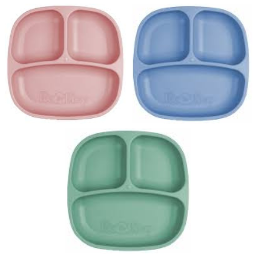 Re-Play Divided Plate Set of 3-4