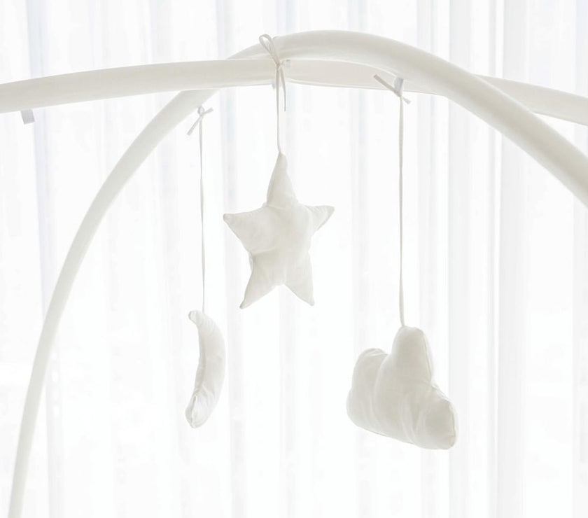 LOLBaby Cotton Embroidery Bumper Bed accessories - Hanging Toy (5 Designs)