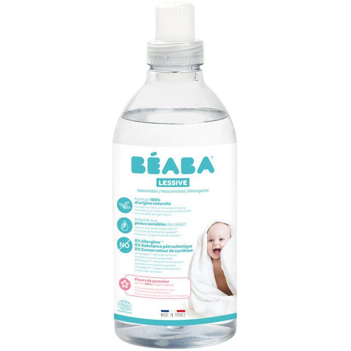Beaba Baby Laundry Detergent 1L - Apple Blossom-1