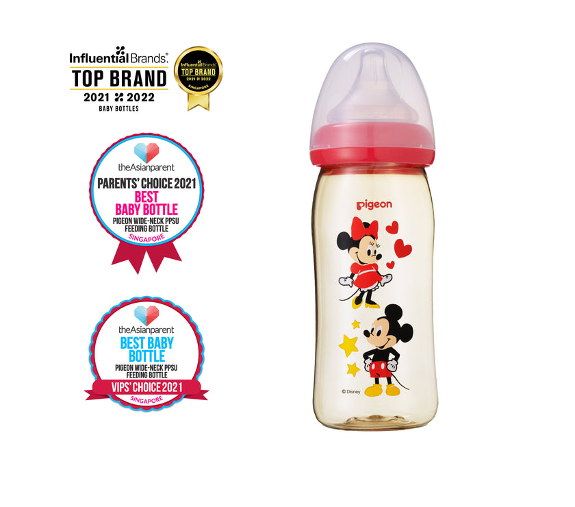 Pigeon Softtouch PPSU Nursing Bottle 240ml Disney