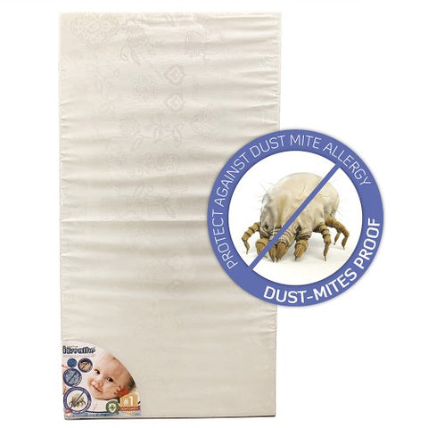 [Bundle] Lucky Baby Lettino Baby Cot & Allerfree Mattress - WHITE Only