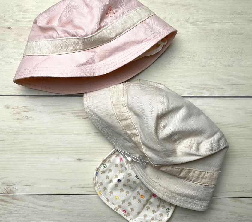 Hoppetta Sunbathing Hat - Beige | Little Baby.