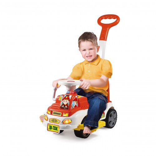 Lucky Baby Ride-On Push Car - Fire Fighter