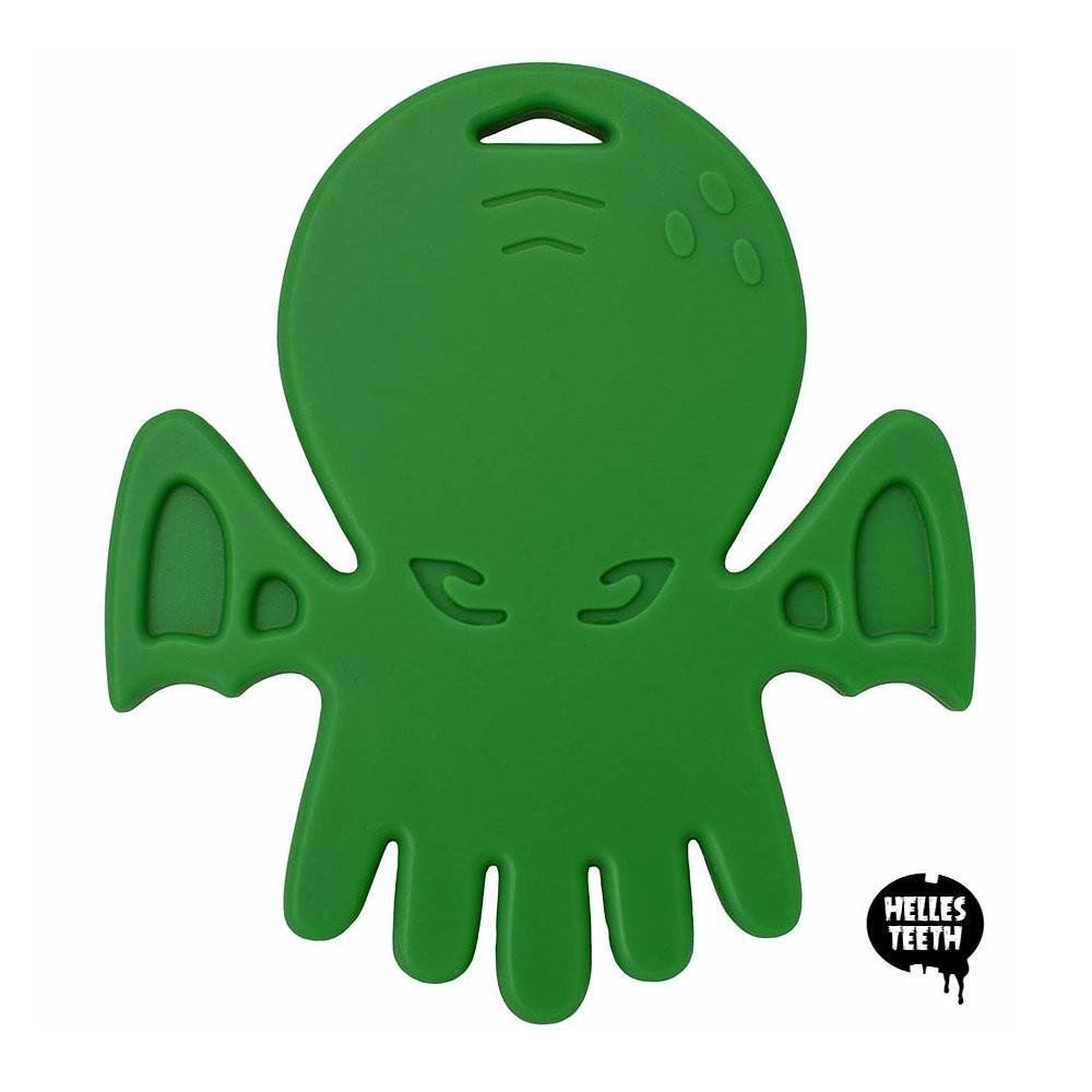 Helles Teeth Cthulhu Teether (Deep Green) | Little Baby.