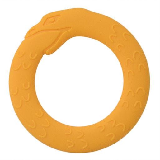 Helles Teeth Serpent Teether (Asgard Gold) | Little Baby.
