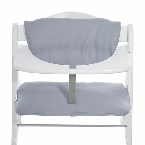 Hauck Highchair Cushion Deluxe For Alpha+ (Stretch Grey) | Little Baby.