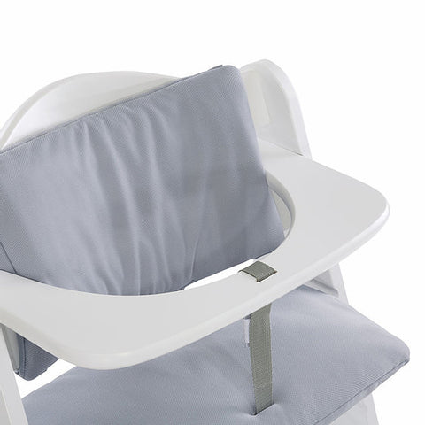 Hauck Highchair Cushion Deluxe For Alpha+ (Stretch Grey) | Little Baby.