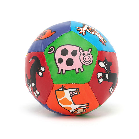 Jellycat Farm Tails Boing Ball - H10cm