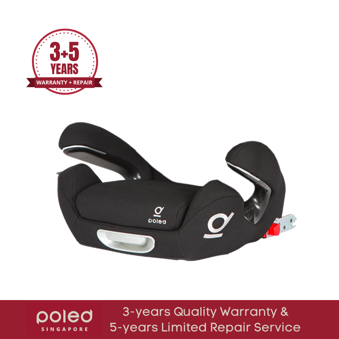 Poled x Hyundai ISOfix Booster Seat | Midnight Black