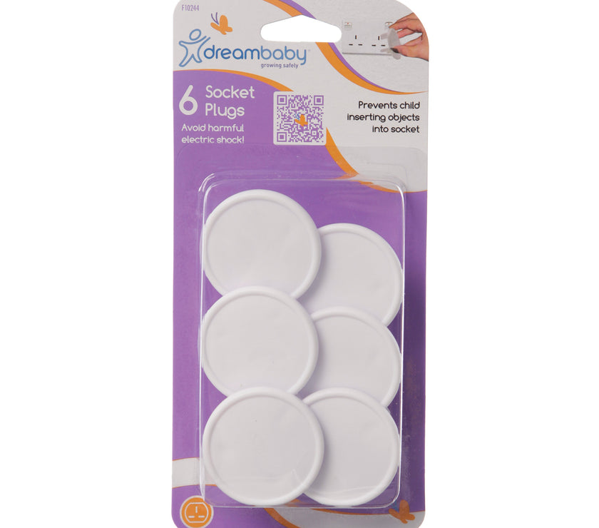 Dreambaby Outlet Plugs 6pk DB10244 | Little Baby.
