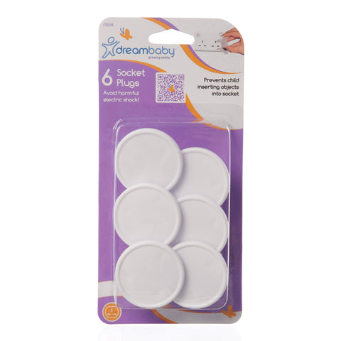 Dreambaby Outlet Plugs 6pk DB10244 | Little Baby.