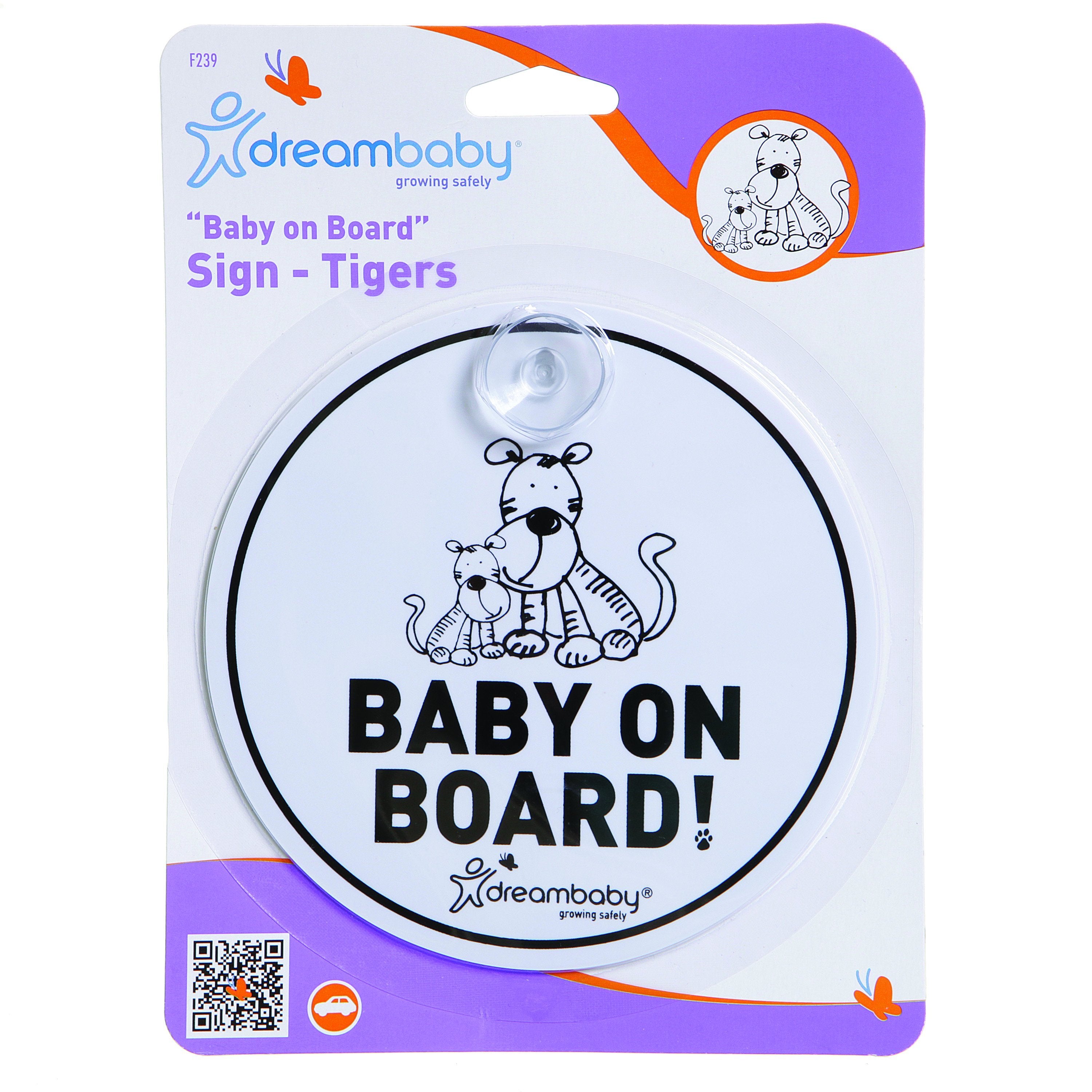 Dreambaby Baby on Board - Round DB00239 | Little Baby.