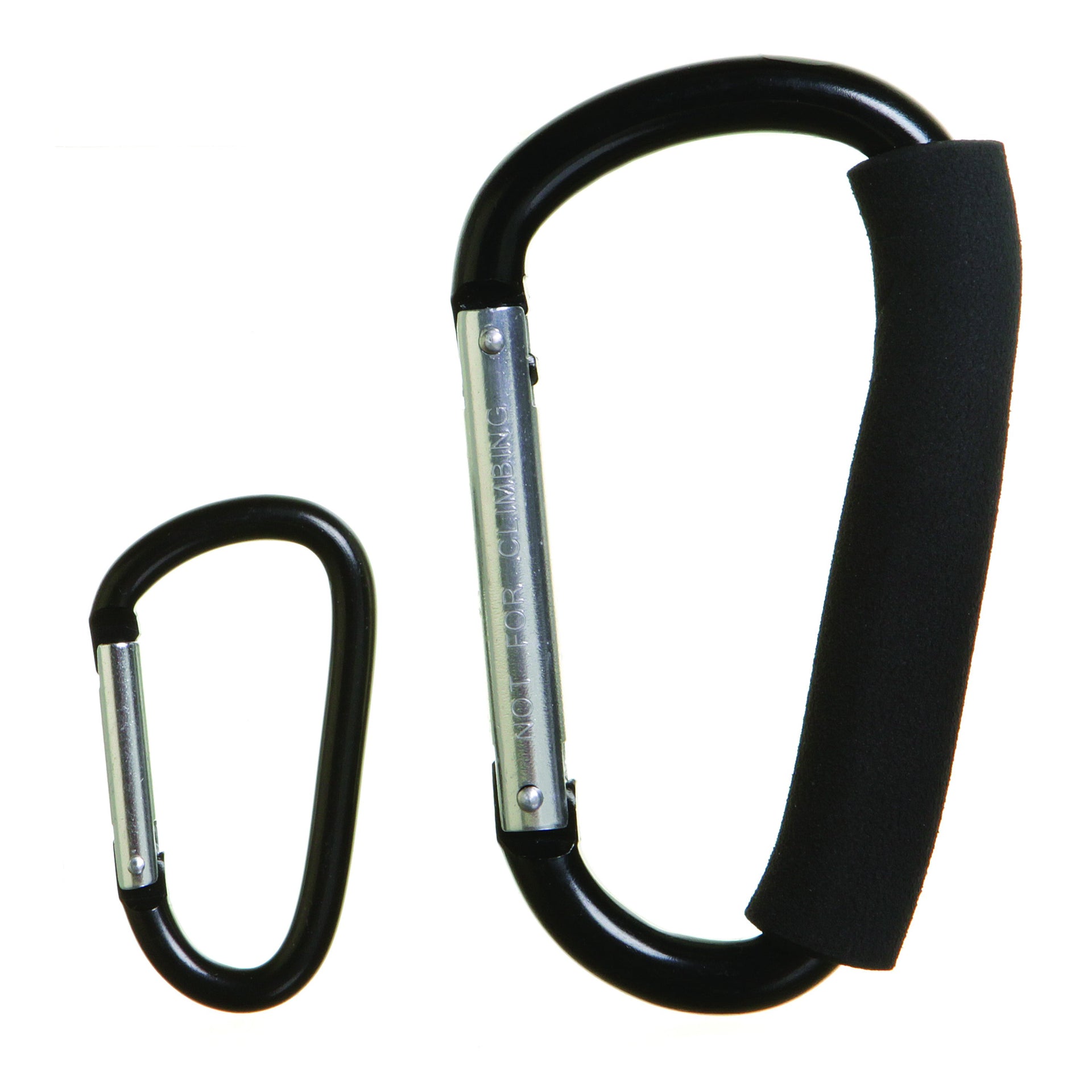 Dreambaby Stroller Hook Carabiner 2pk Large & Small DB00260 | Little Baby.