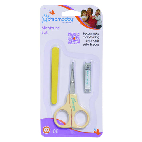 Dreambaby Plastic/Metal Baby Manicure Set DB00316 | Little Baby.