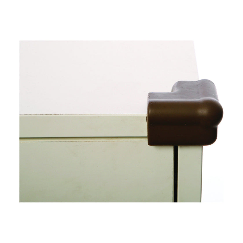 Dreambaby Foam Corner Bumpers 4pk - Brown DB00813 | Little Baby.