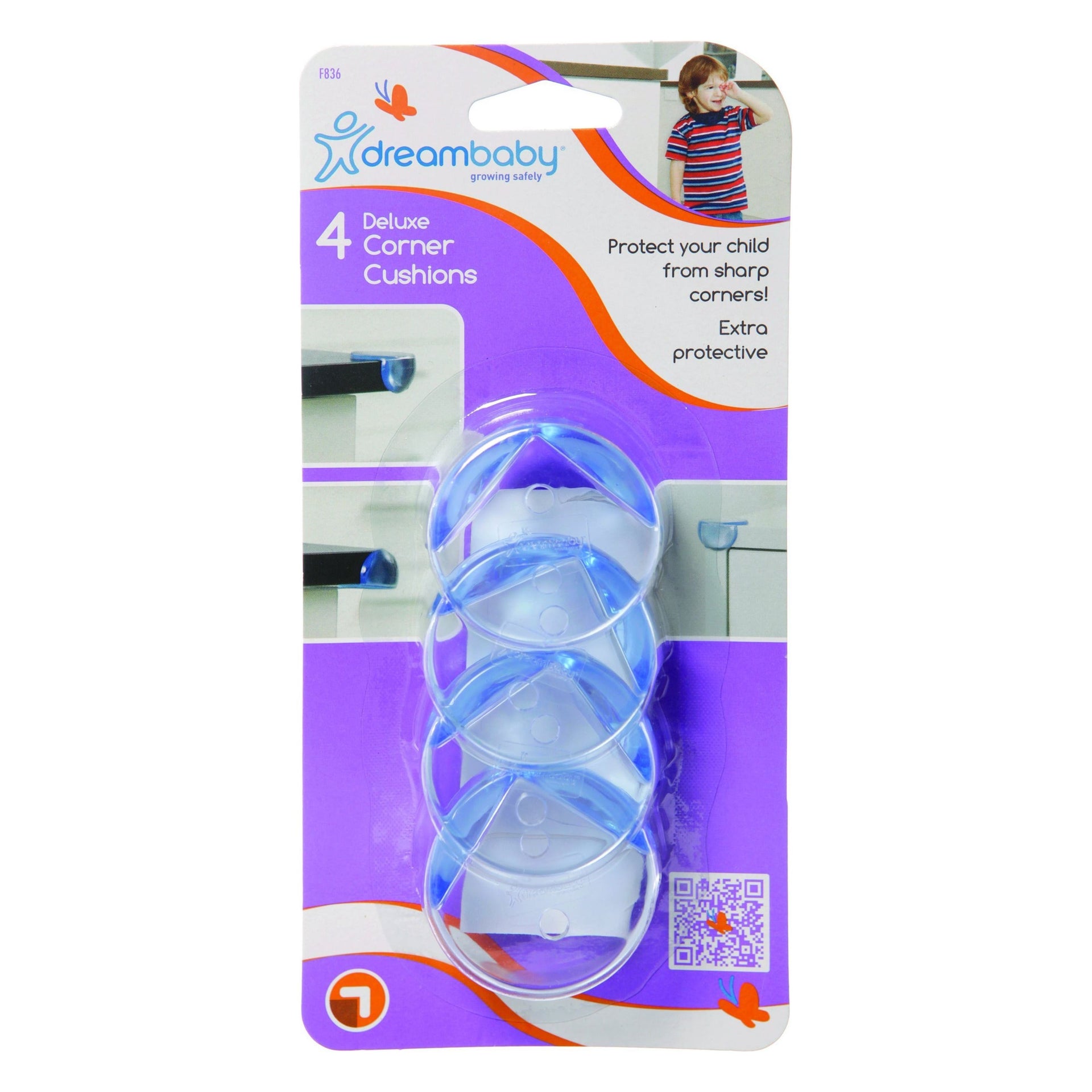 Dreambaby Deluxe Corner Cushion 4pk DB00836 | Little Baby.