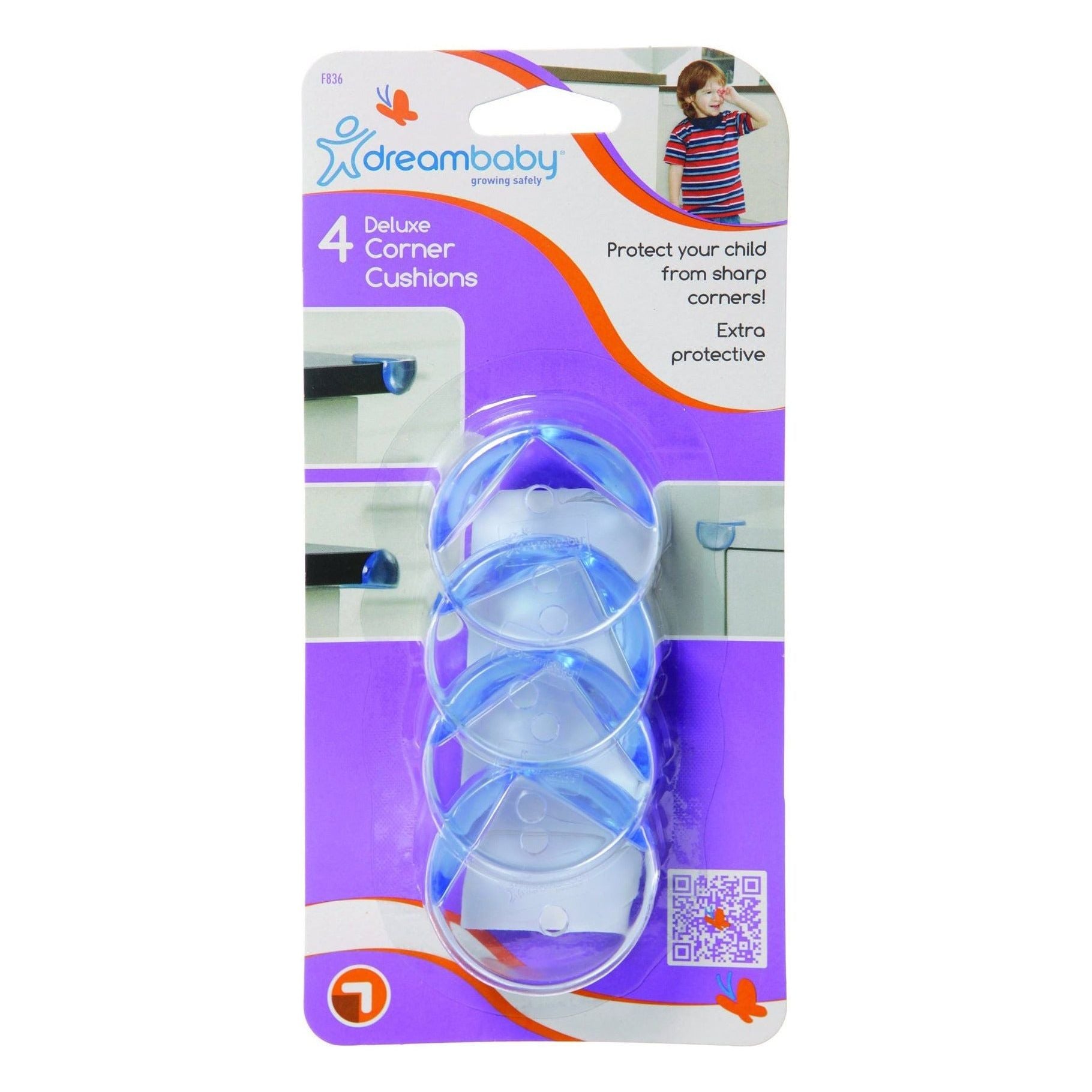 Dreambaby Deluxe Corner Cushion 4pk DB00836 | Little Baby.