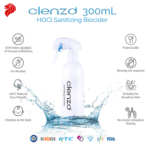 Clenzd Sanitizing Spray 300ml (General) | Little Baby.