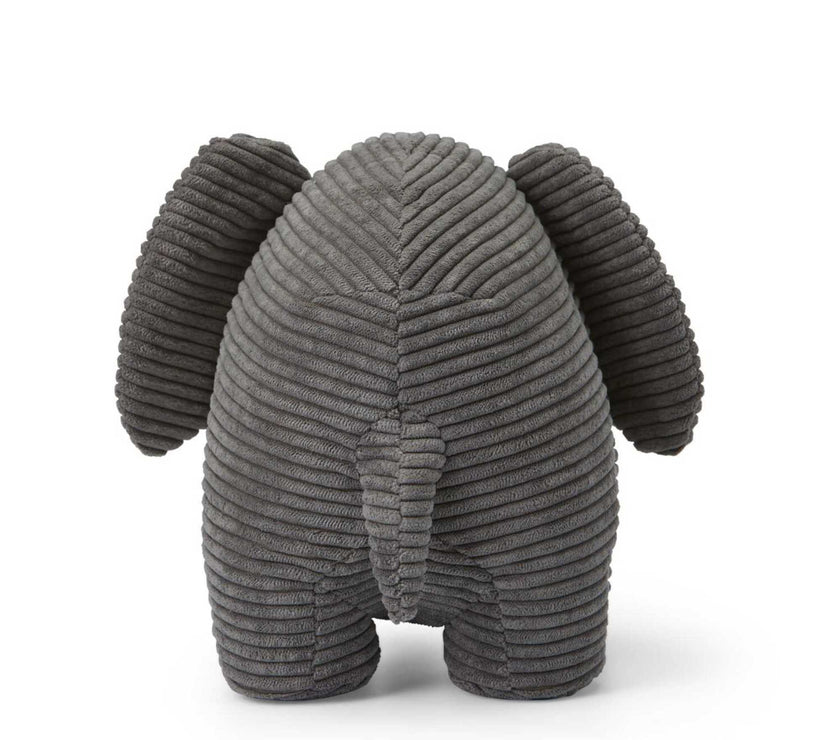 Miffy Elephant Corduroy Grey 33cm