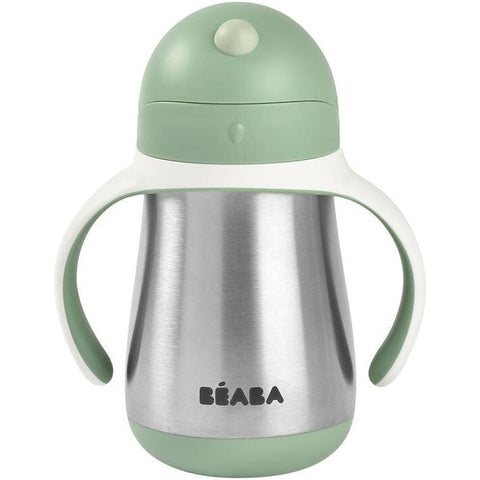 Beaba Stainless Steel Straw Cup 250ml (Assorted Colours)