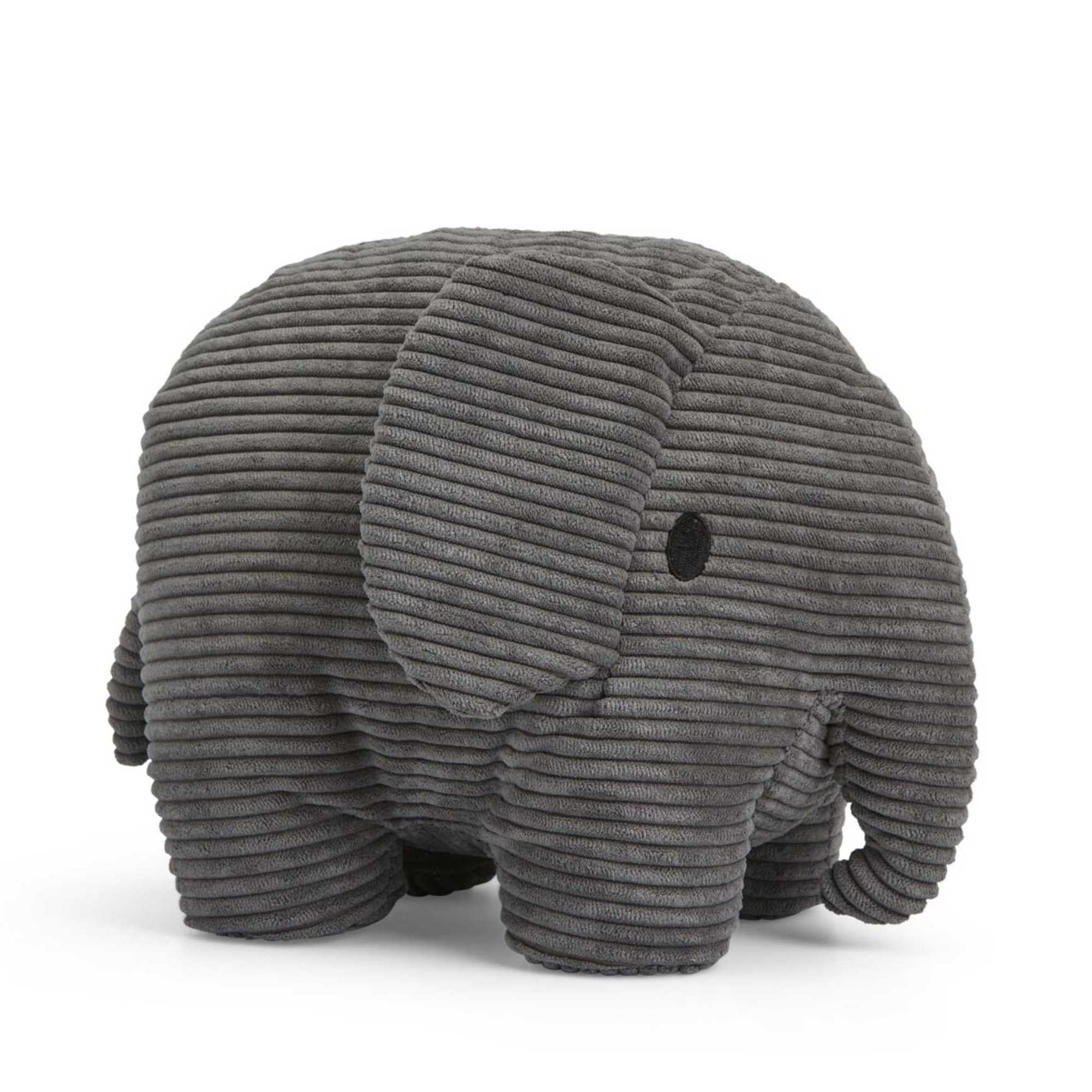 Miffy Elephant Corduroy Grey 33cm