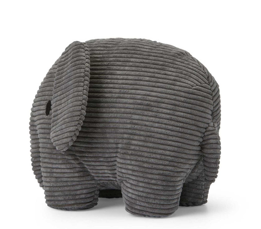 Miffy Elephant Corduroy Grey 33cm