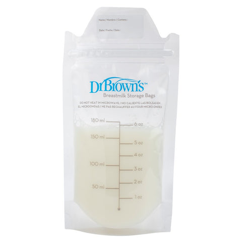 Dr. Brown’s Breastmilk Storage Bag 180ml (50pcs)