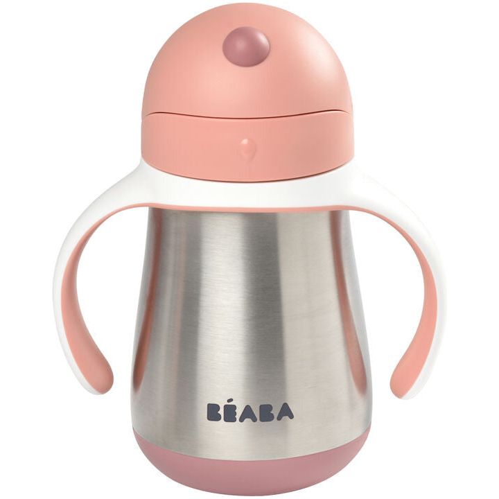 Beaba Stainless Steel Straw Cup 250ml (Assorted Colours)