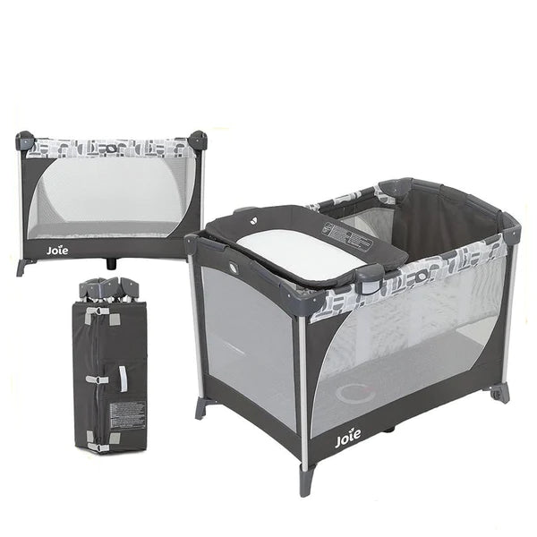Joie Commuter Change Travel Cot-Logan