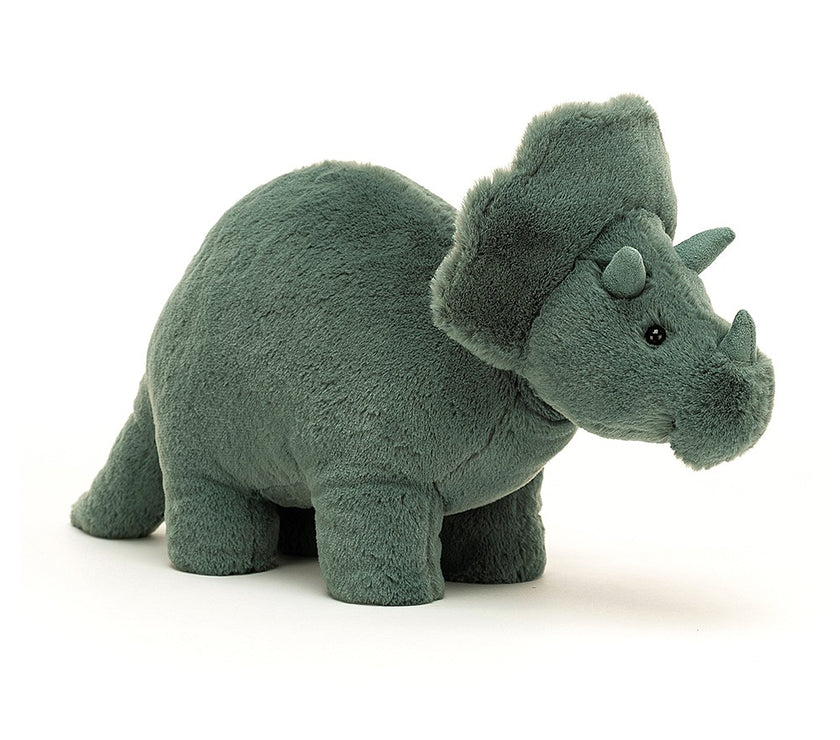 Jellycat Fossilly Triceratops - Medium H17cm