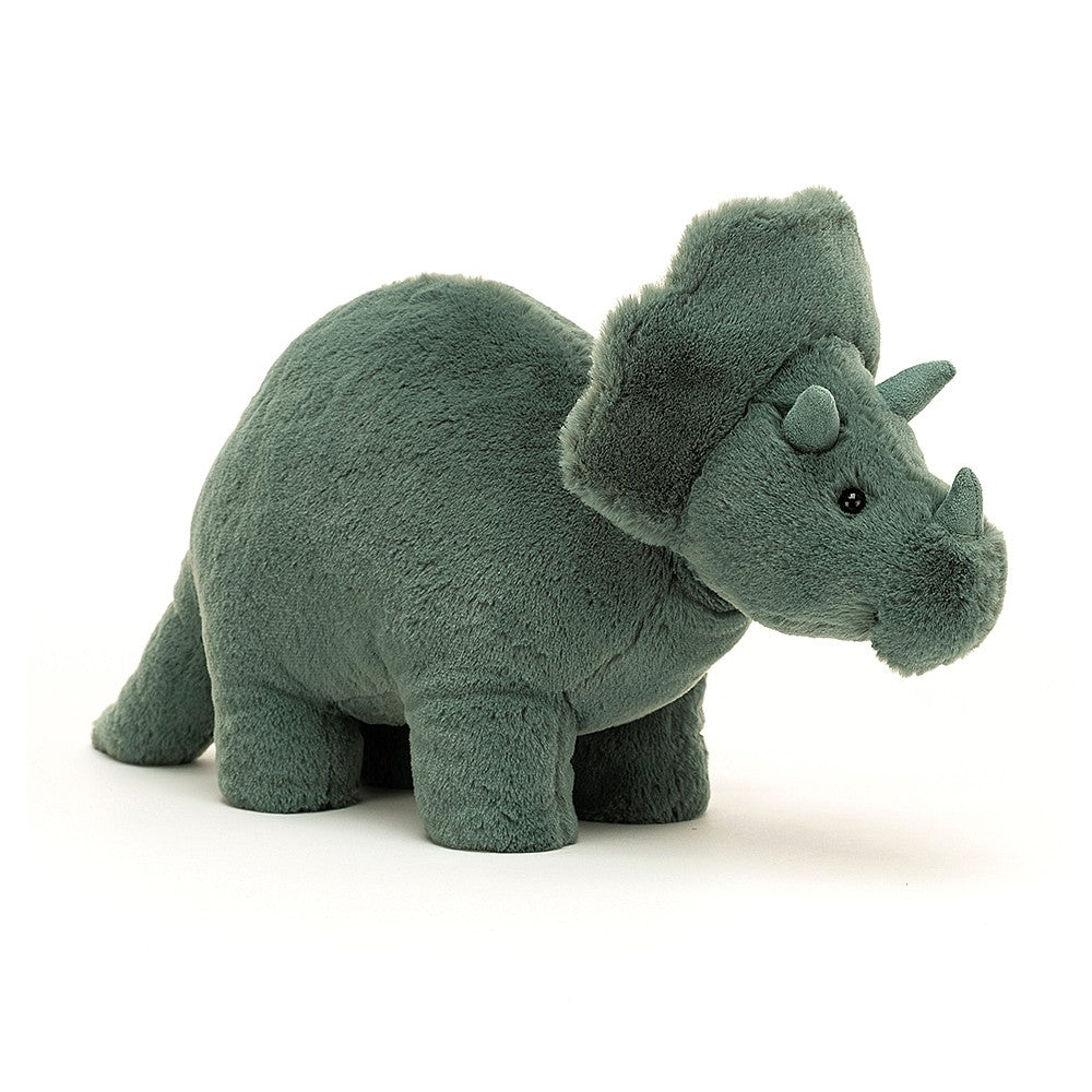Jellycat Fossilly Triceratops - Medium H17cm