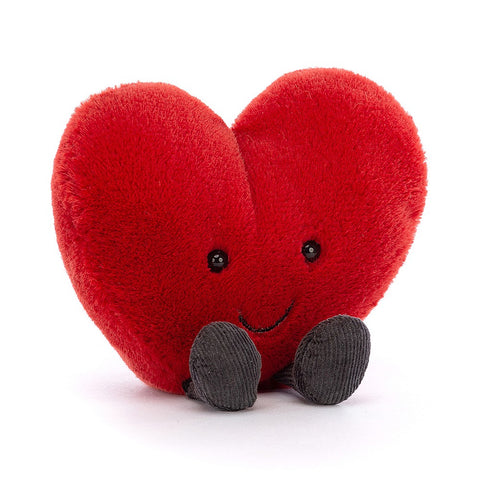 Jellycat Amuseable Red Heart - H11cm