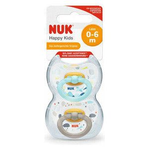 NUK Happy Kids Latex Soother (Assorted Designs)