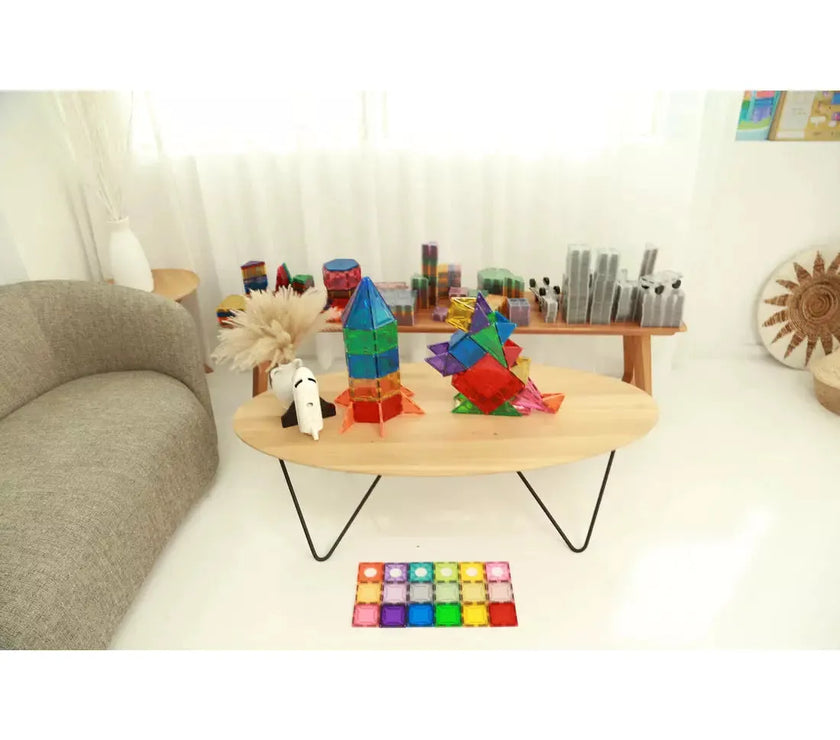 SparksMag Classic 208 Pcs Grande Magnetic Tiles Set