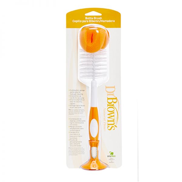 Dr. Brown’s Natural Flow® Baby Bottle Brush (Assorted Designs)