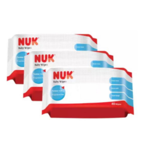 NUK Baby Wipes (80s x 3)