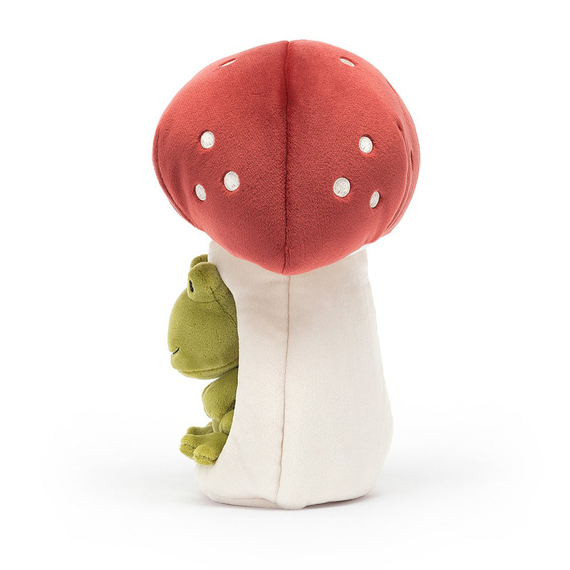 Jellycat Forest Fauna Frog - H21cm-3