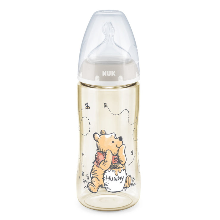 NUK 300ml PPSU Bottle w Temp Control 0-6m (Assorted Designs)