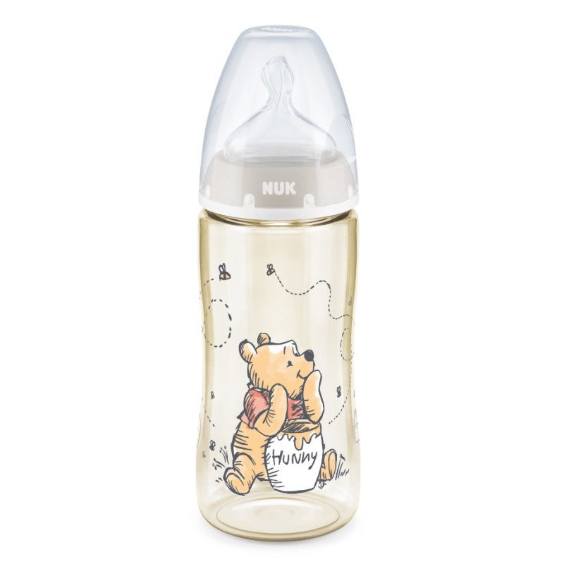 NUK 300ml PPSU Bottle w Temp Control 0-6m (Assorted Designs)