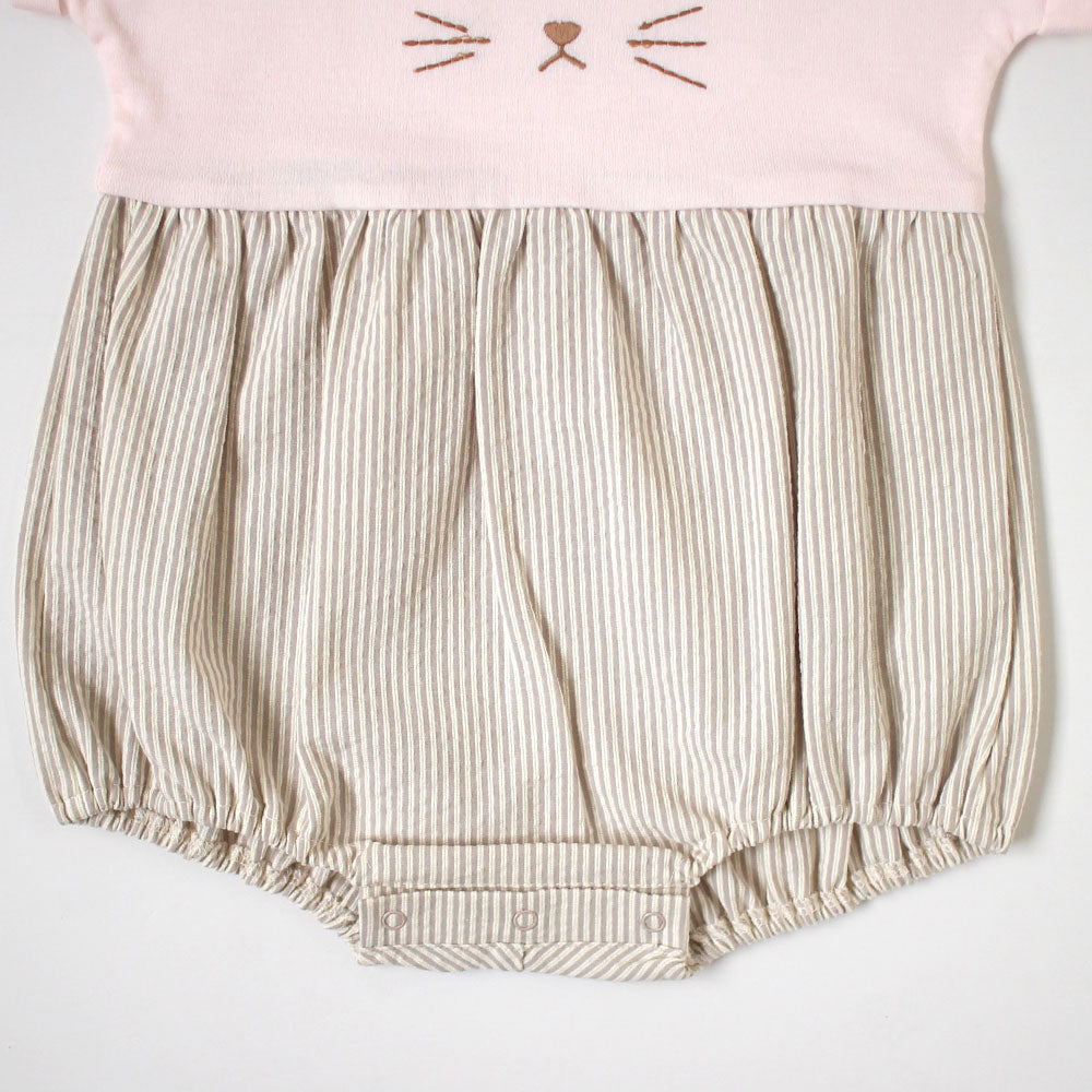 Hoppetta Animal Romper - Pink | Little Baby.