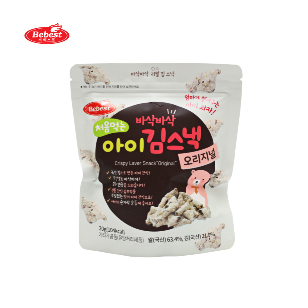 Bebest Crispy Laver Snack (20g)