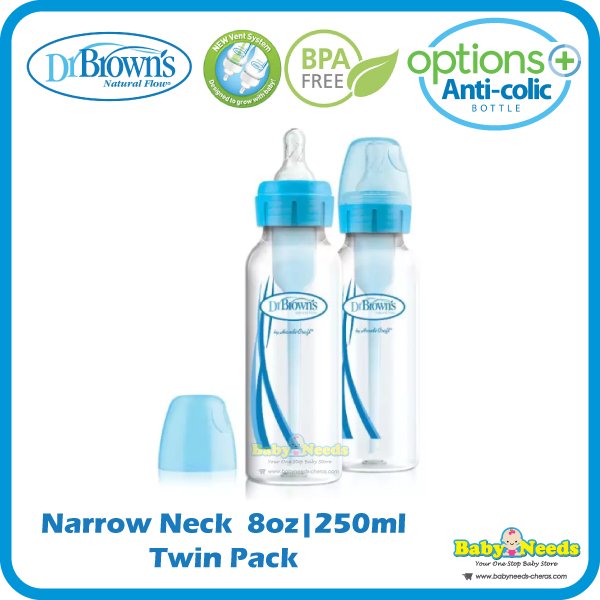 Dr. Brown’s 250ml PP Options+ Narrow-Neck Baby Bottle (Assorted Designs)-2