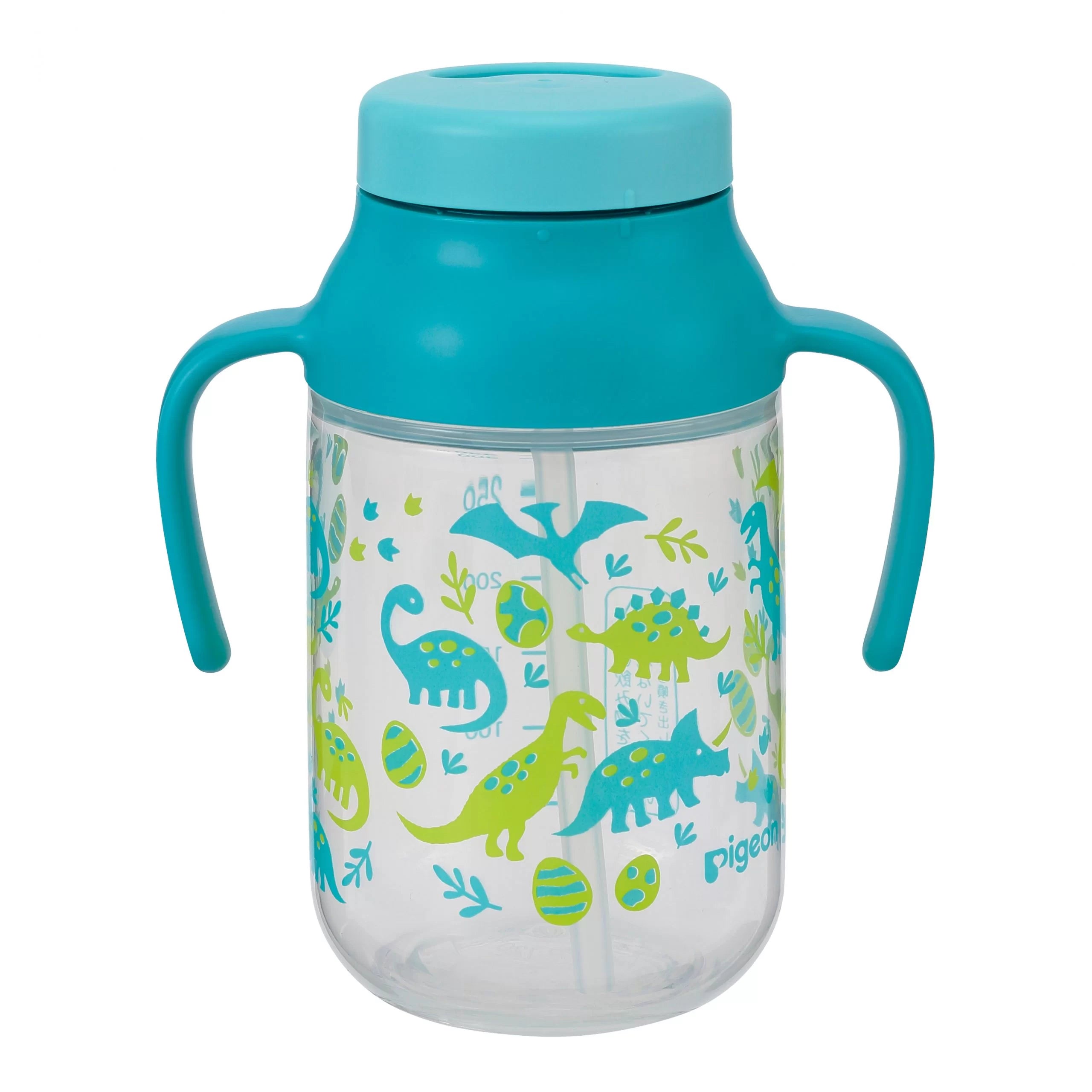 Pigeon Kurutto Straw Bottle Dinosaur 330ml