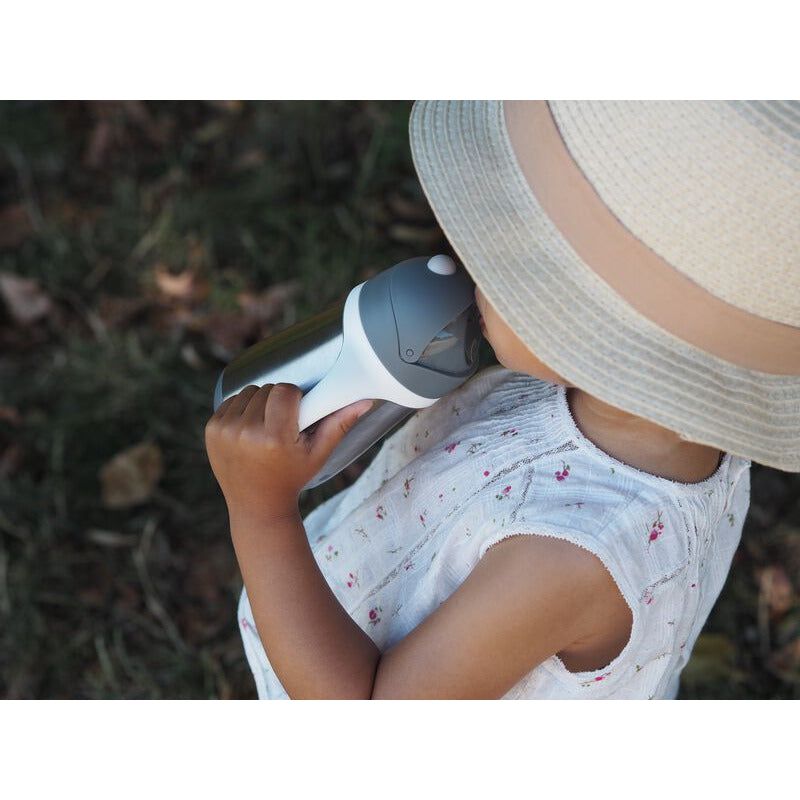 Beaba Stainless Steel Straw Cup 250ml (Assorted Colours)-11